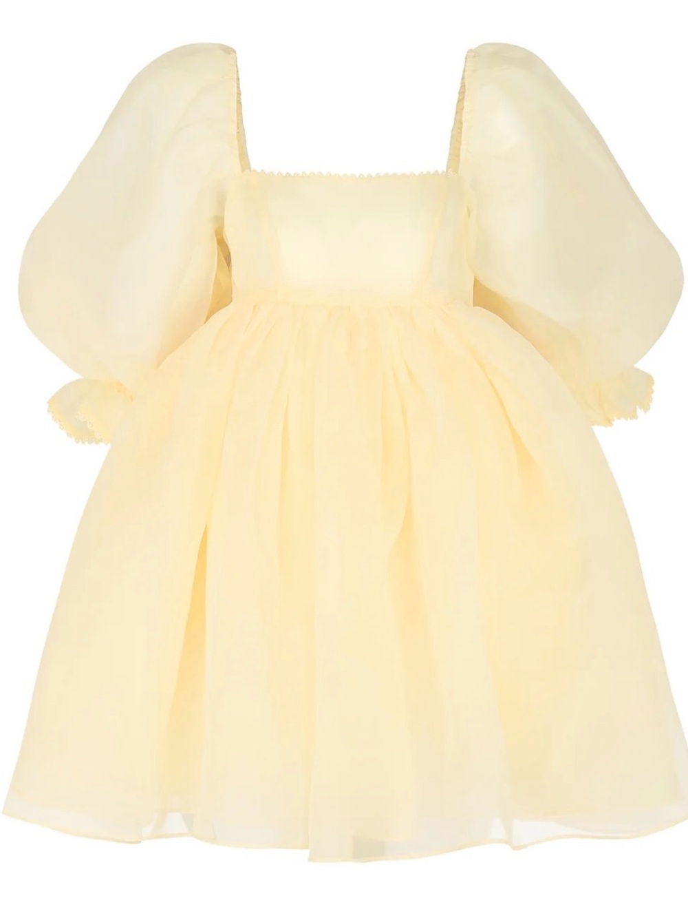 Selkie The Baby Banana Puff Dress